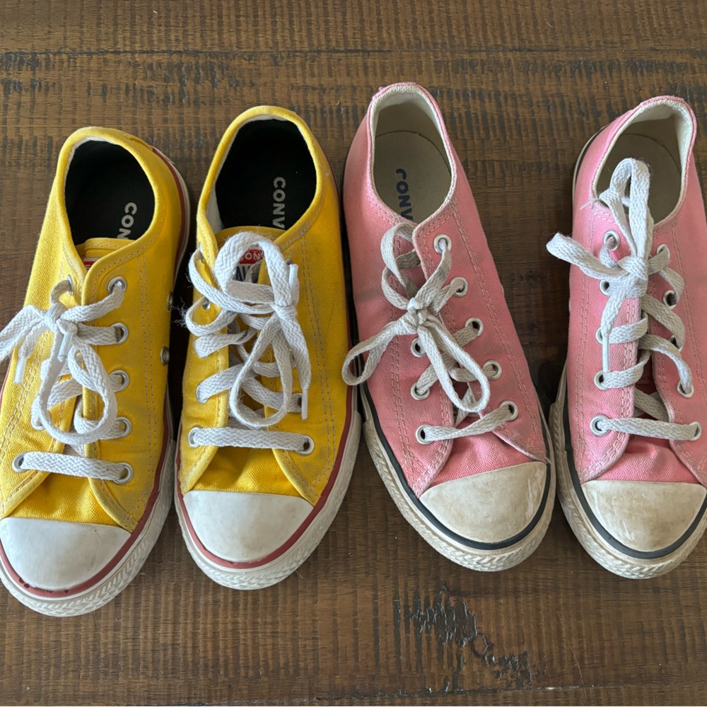 2 Pairs of Kids Converse